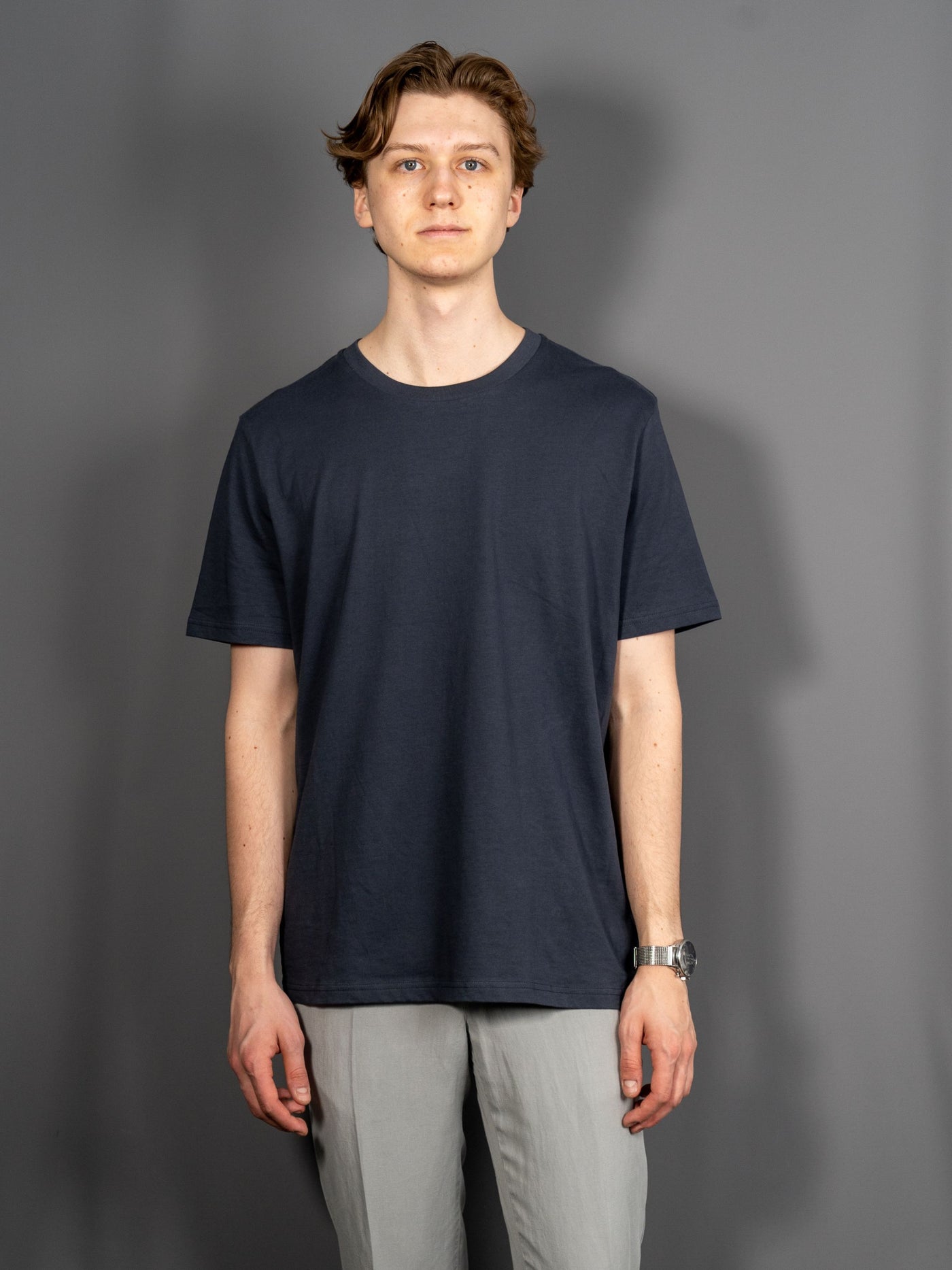 Wardhog Organic Basic Tee - Grå