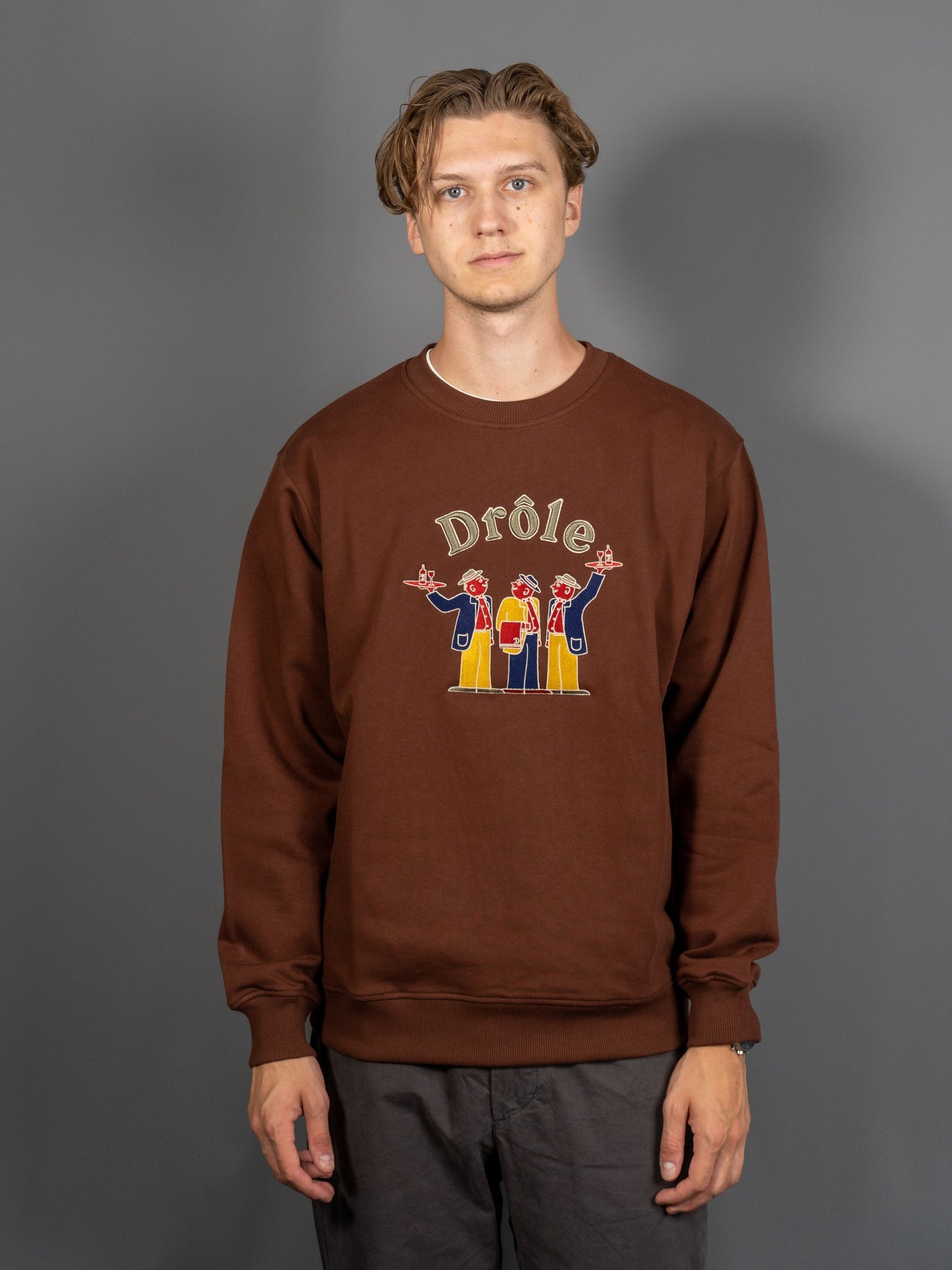 Le Sweatshirt Crillon - Brun