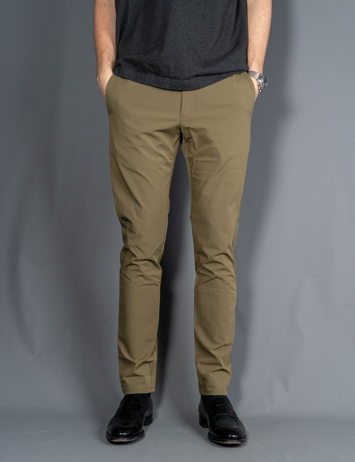 Ral Regular Fit Stretch Pants - Grøn