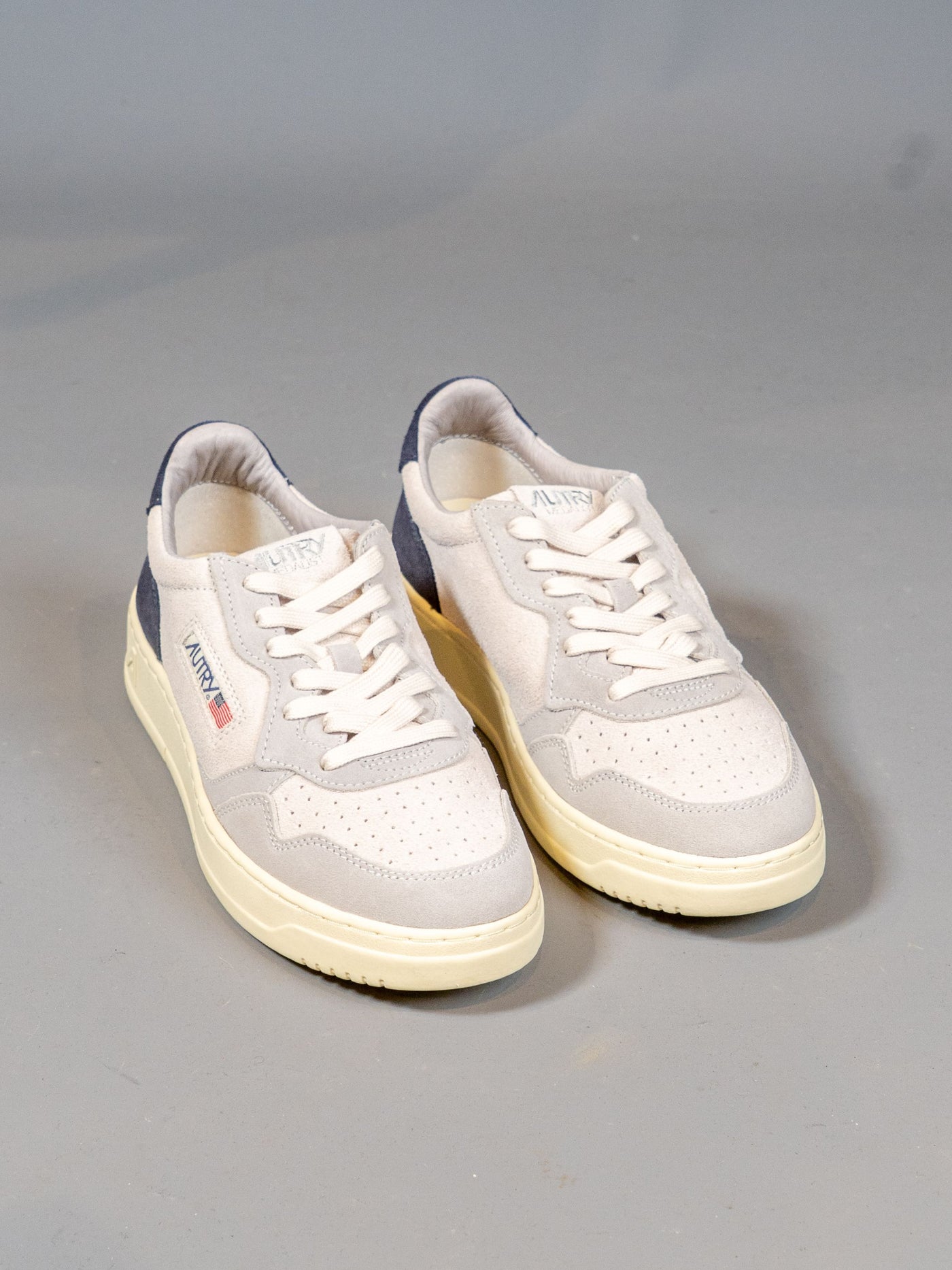 Medalist Low Sneaker Suede Leather - Blå