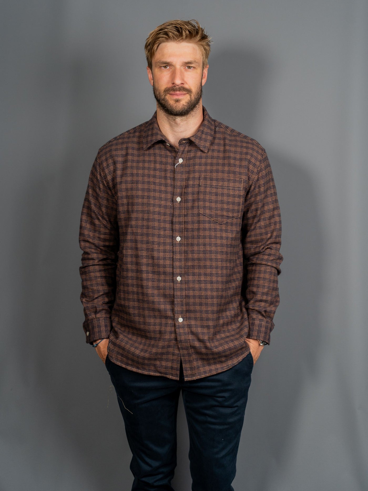 Joseph Shirt - Navy