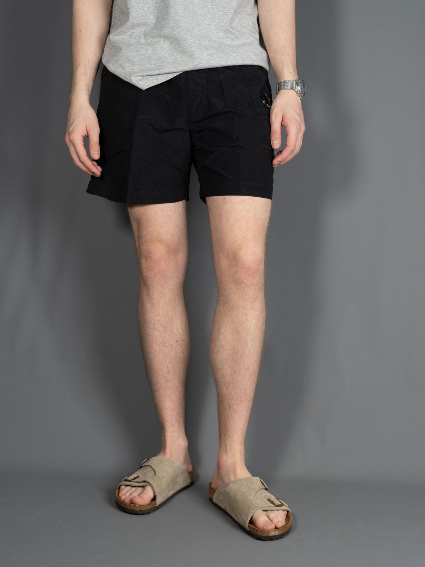 C.P. Lens Swim Shorts - Sort