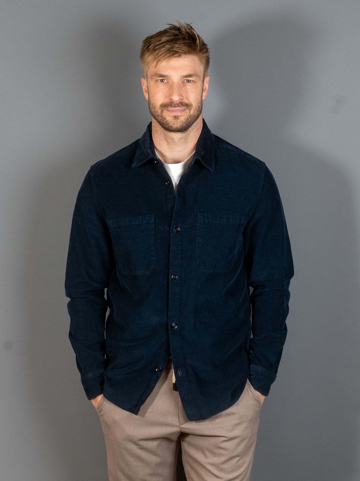 Overshirt Corduroy - Navy