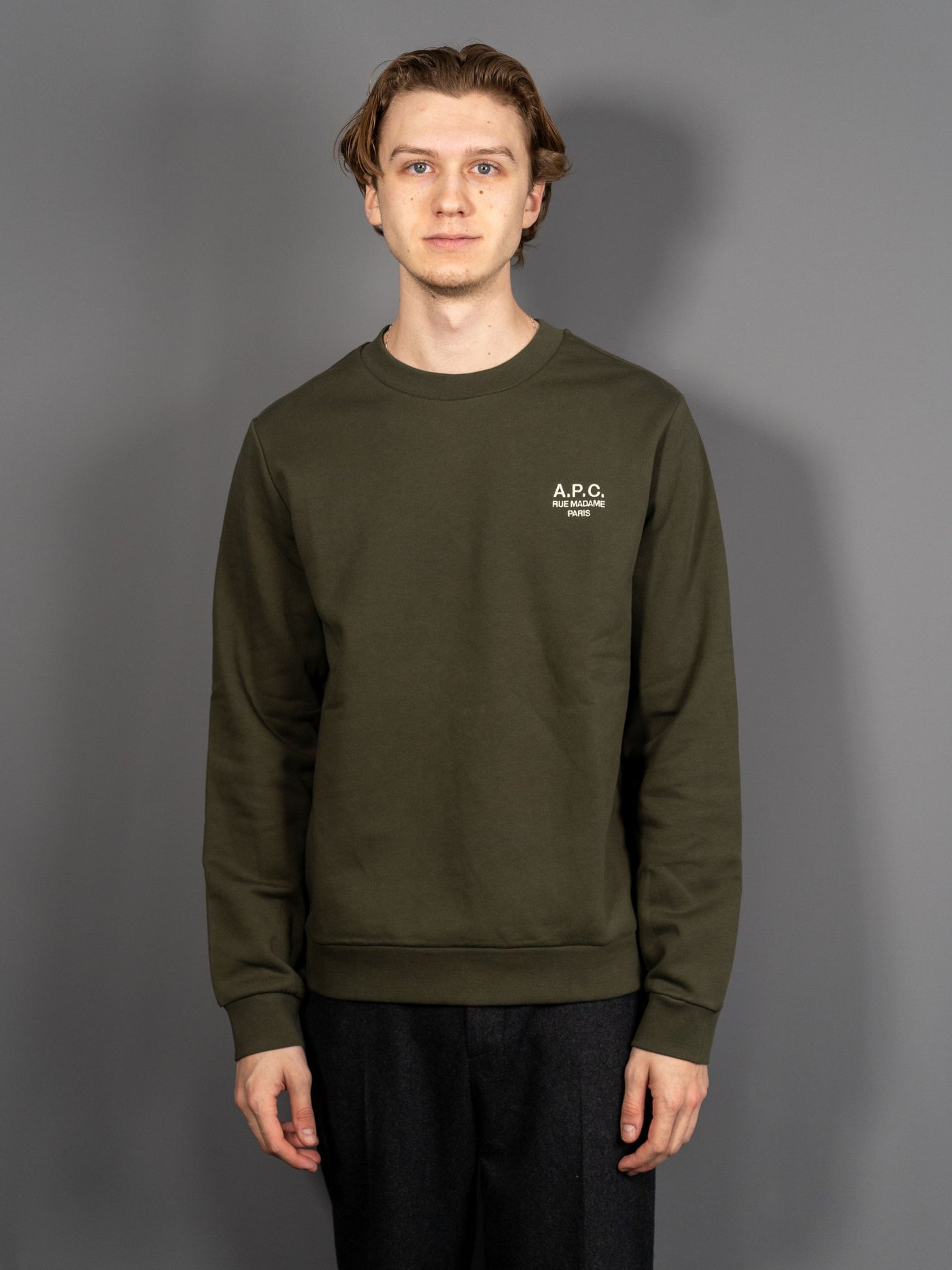 A.P.C. Rue de Madame Sweatshirt - Grøn