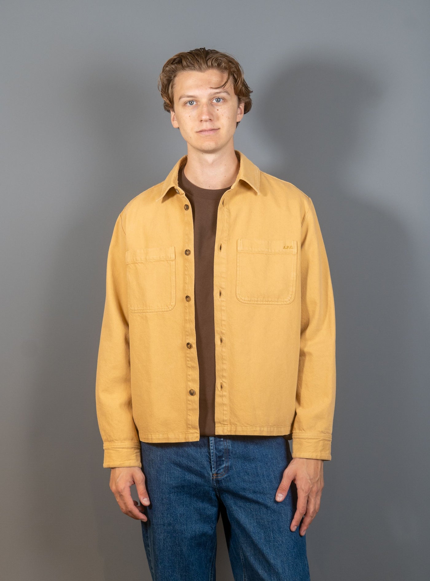 Leon Overshirt - Mustard