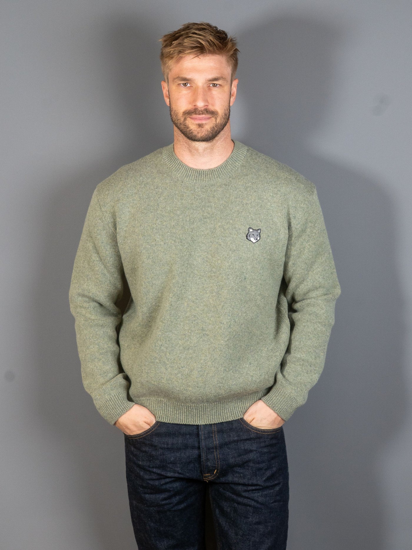 Fox Head Milano Lambswool Jumper - Grøn