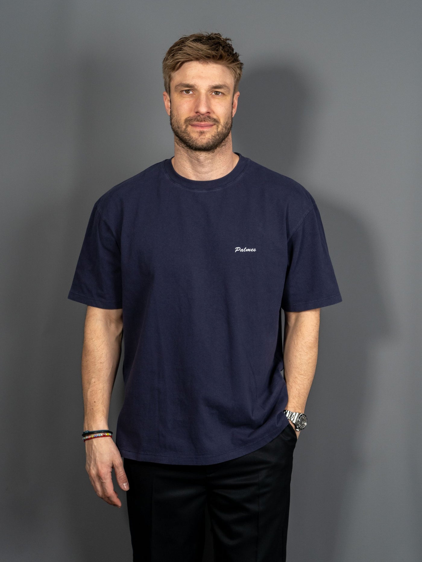 Dyed T-shirt - Navy