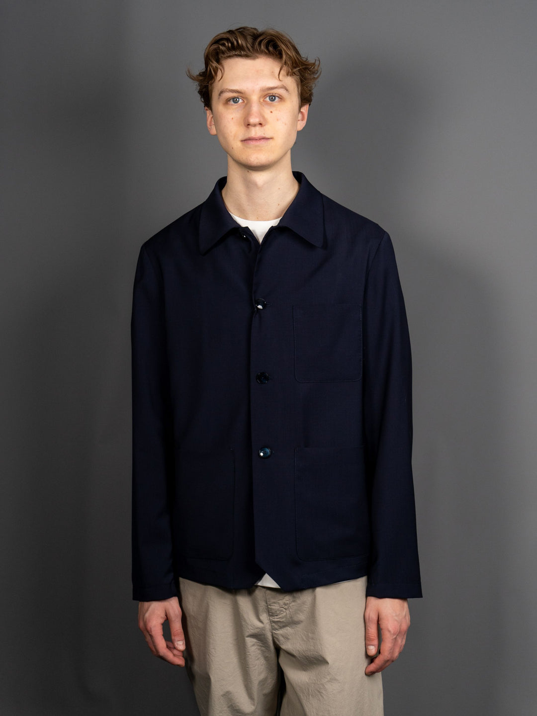 Overshirt Visal - Navy – WARDHOG