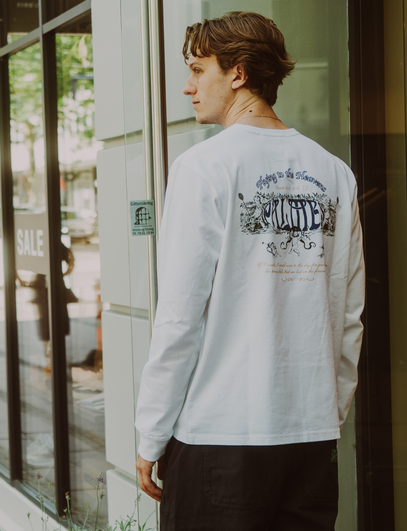 Angels LS T-Shirt - Hvid
