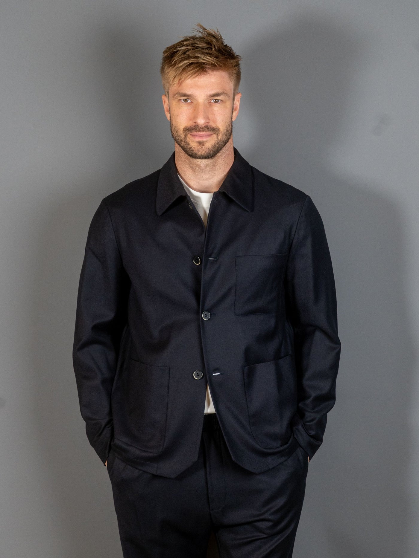 Overshirt Visal Flannel - Navy