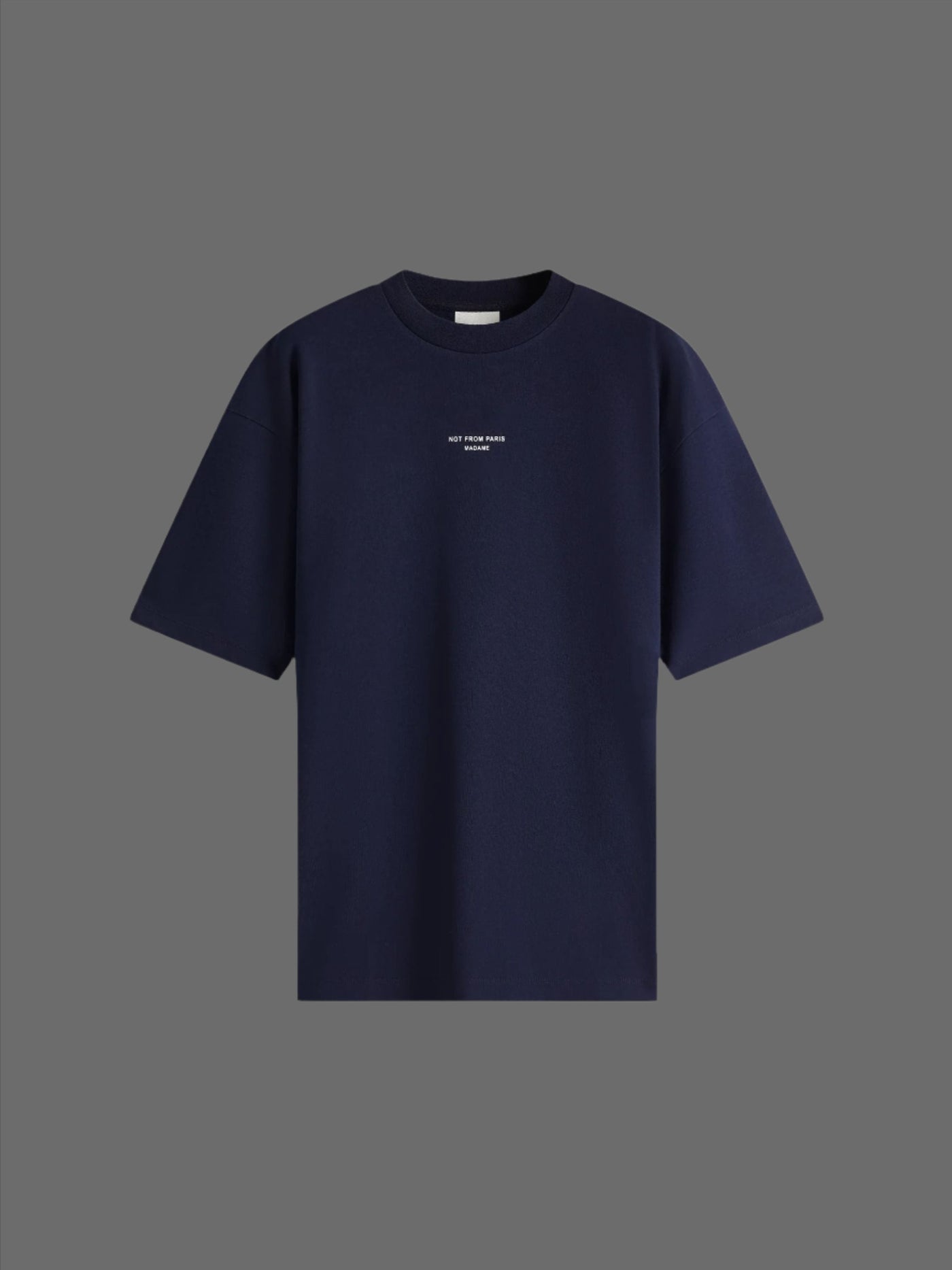 Le T-Shirt Slogan Classique - Navy