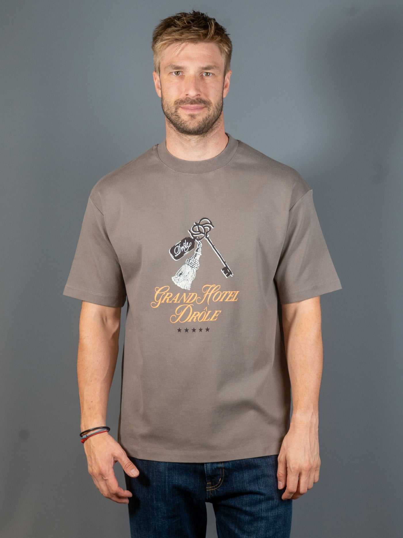 Le T-shirt Grand Hotel - Brun