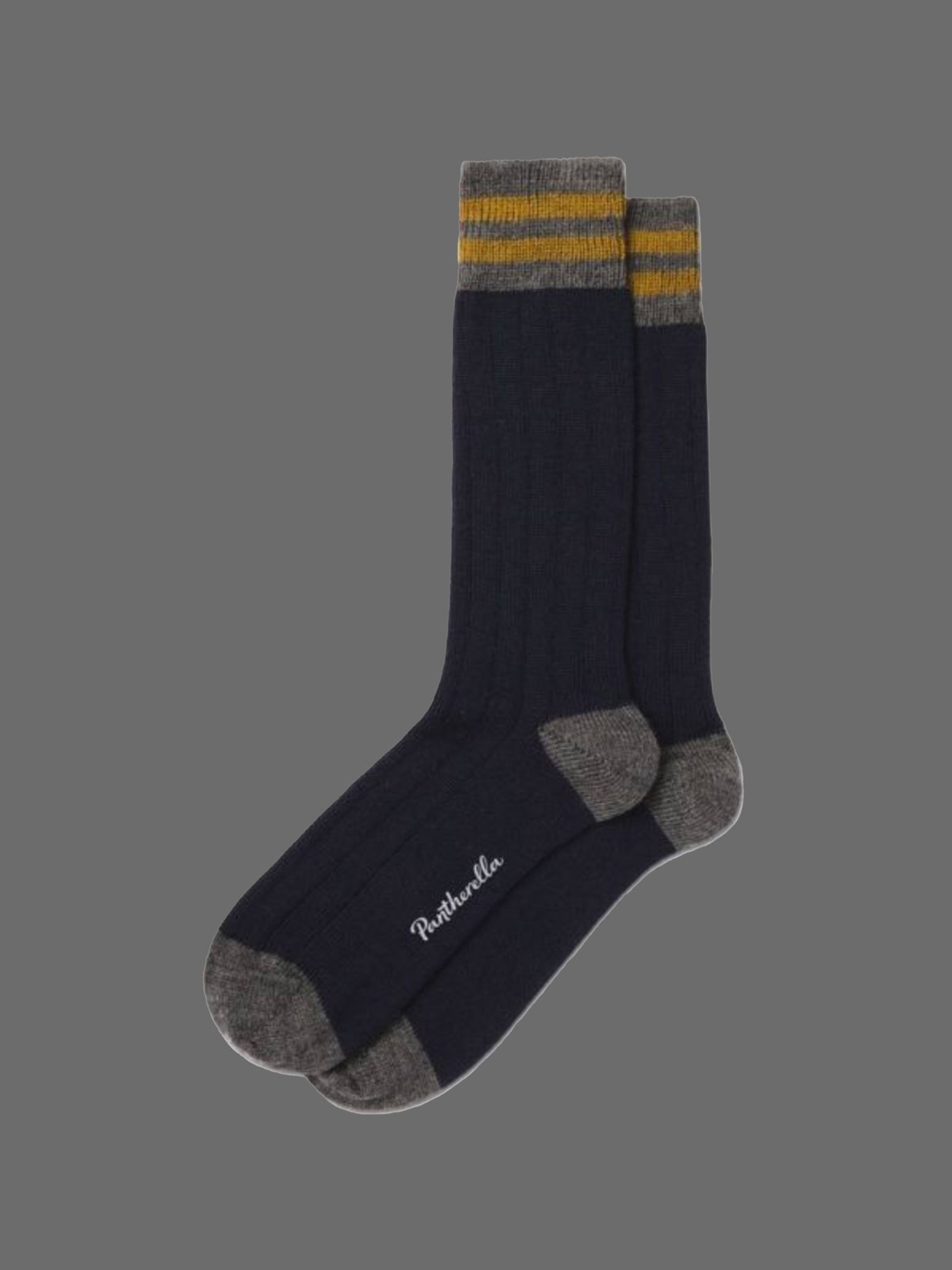Royston Wool Socks - Navy
