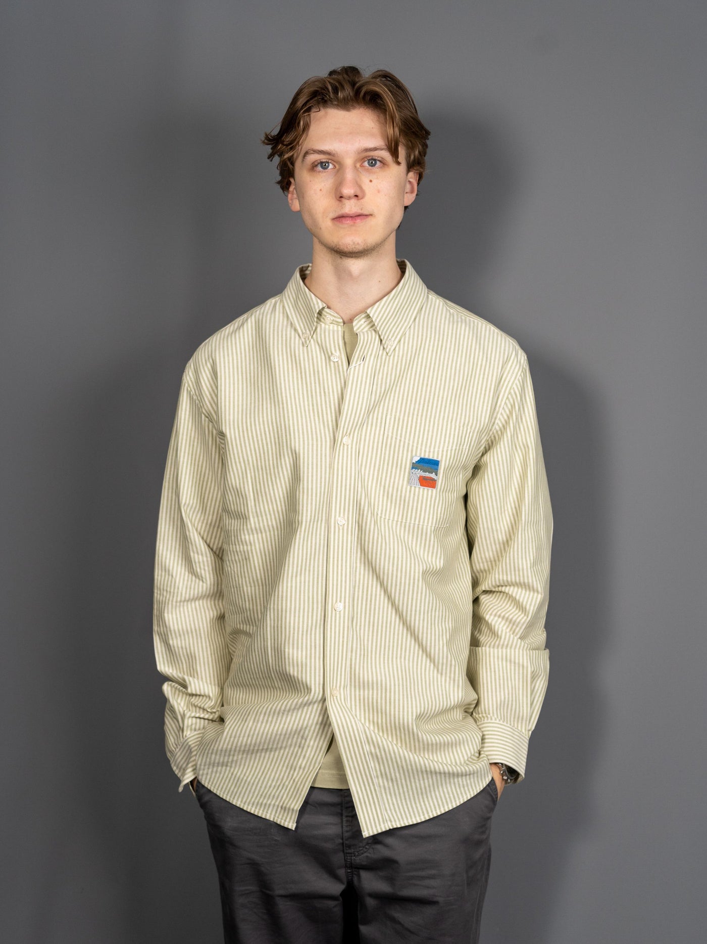 Deuce Oxford Shirt - Grøn