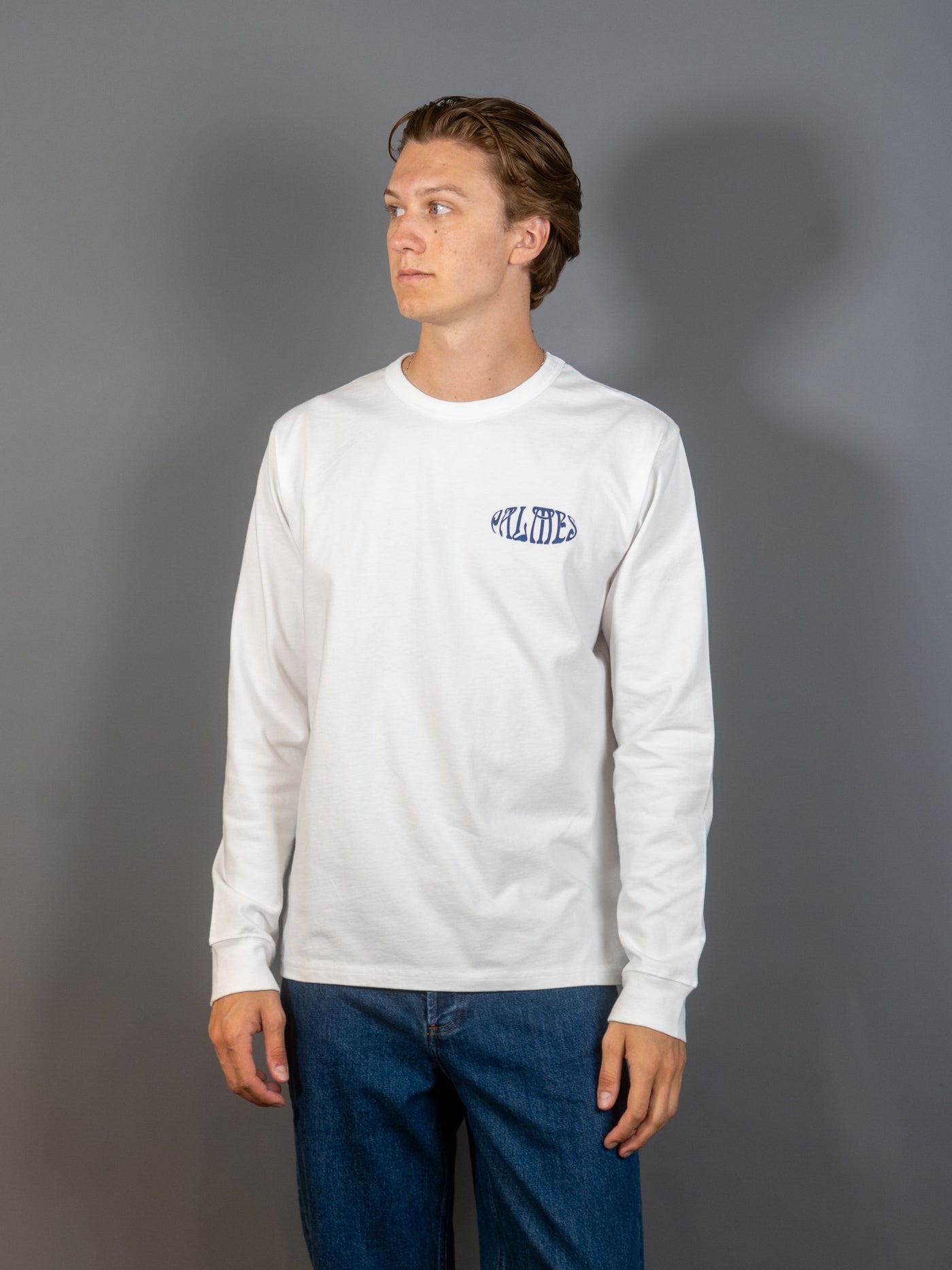 Angels LS T-Shirt - Hvid
