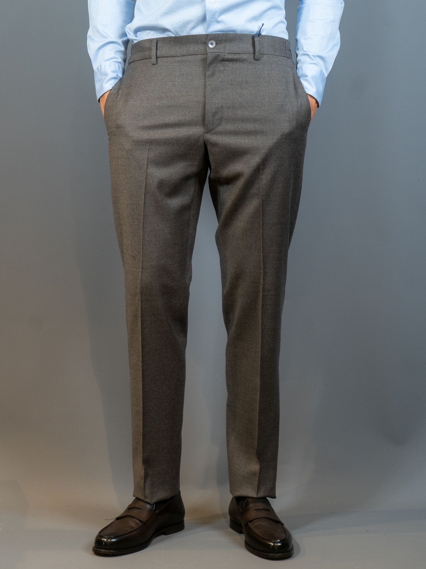 Zero Gravity Wool Trousers - Brun