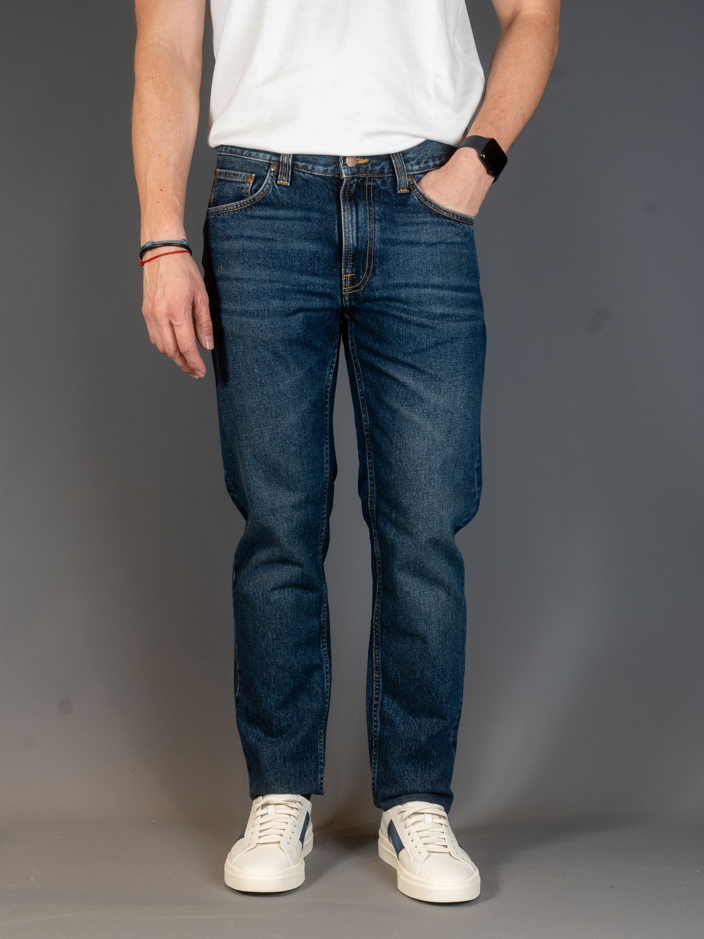 Gritty Jackson Blue Soil Jeans - Blå