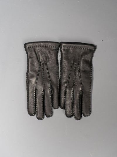 Matthew Deerskin Gloves - Sort