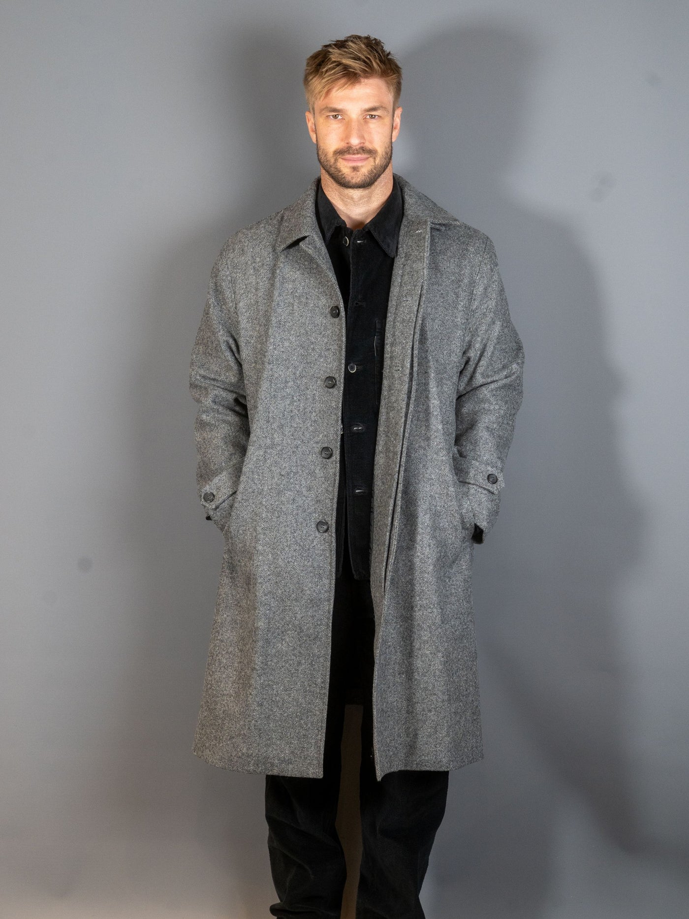 Heritage Wool Coat - Grå