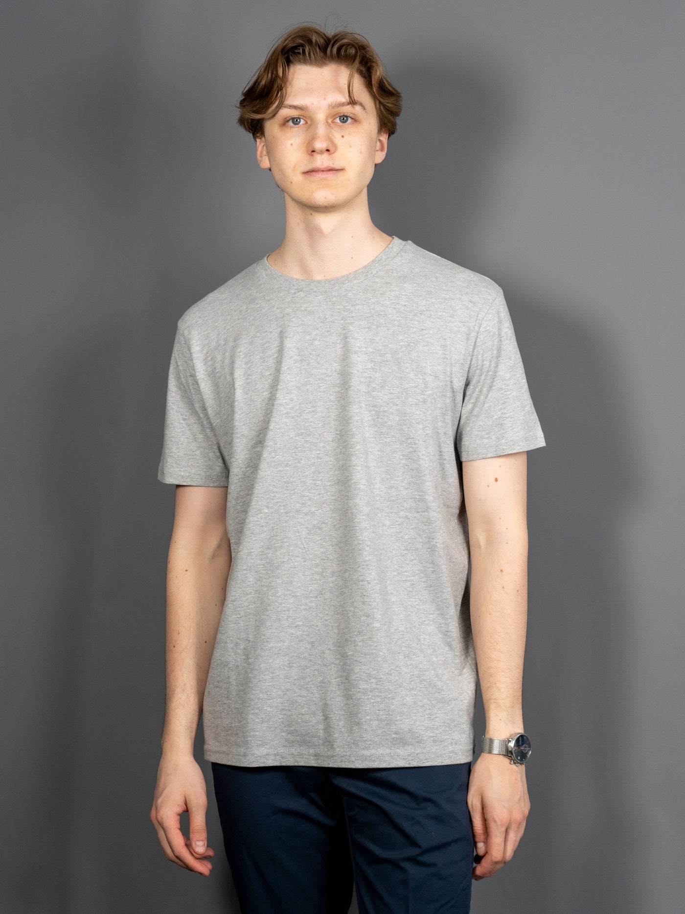 Wardhog Organic Basic Tee - Grå