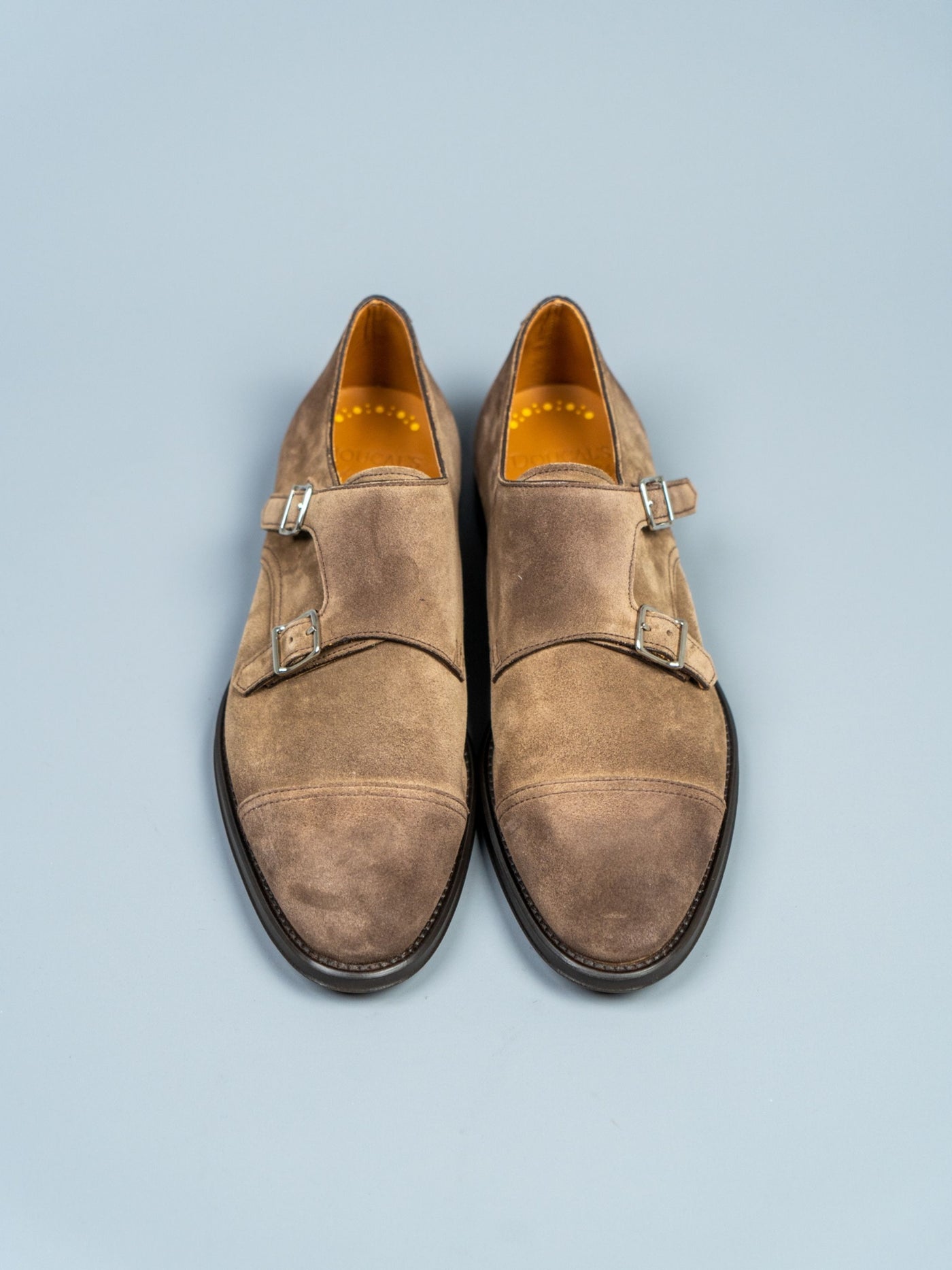Double Buckle Cap Toe - Brun
