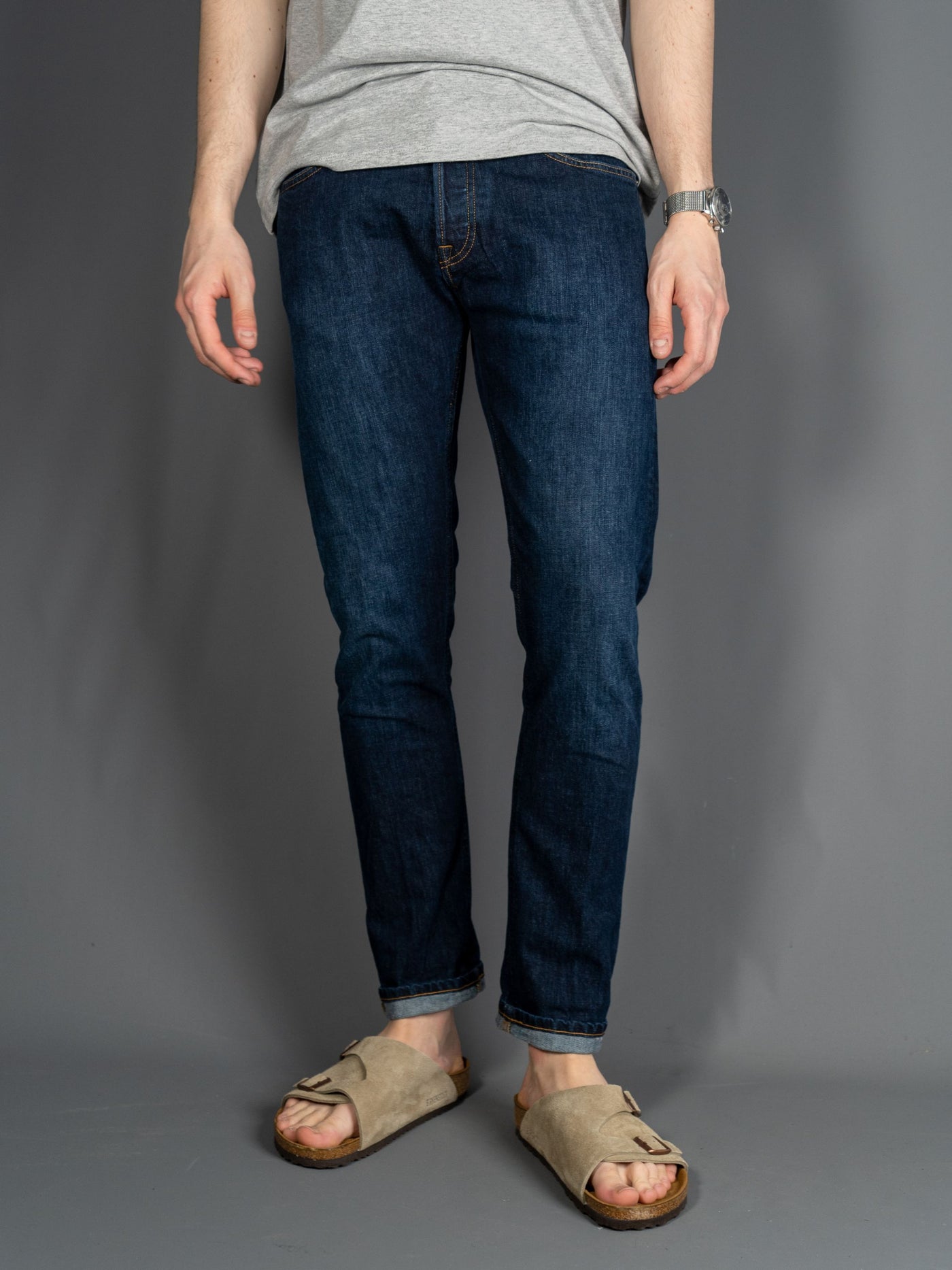 Icon Regular-fit Stretch Jeans FG1 - Blå