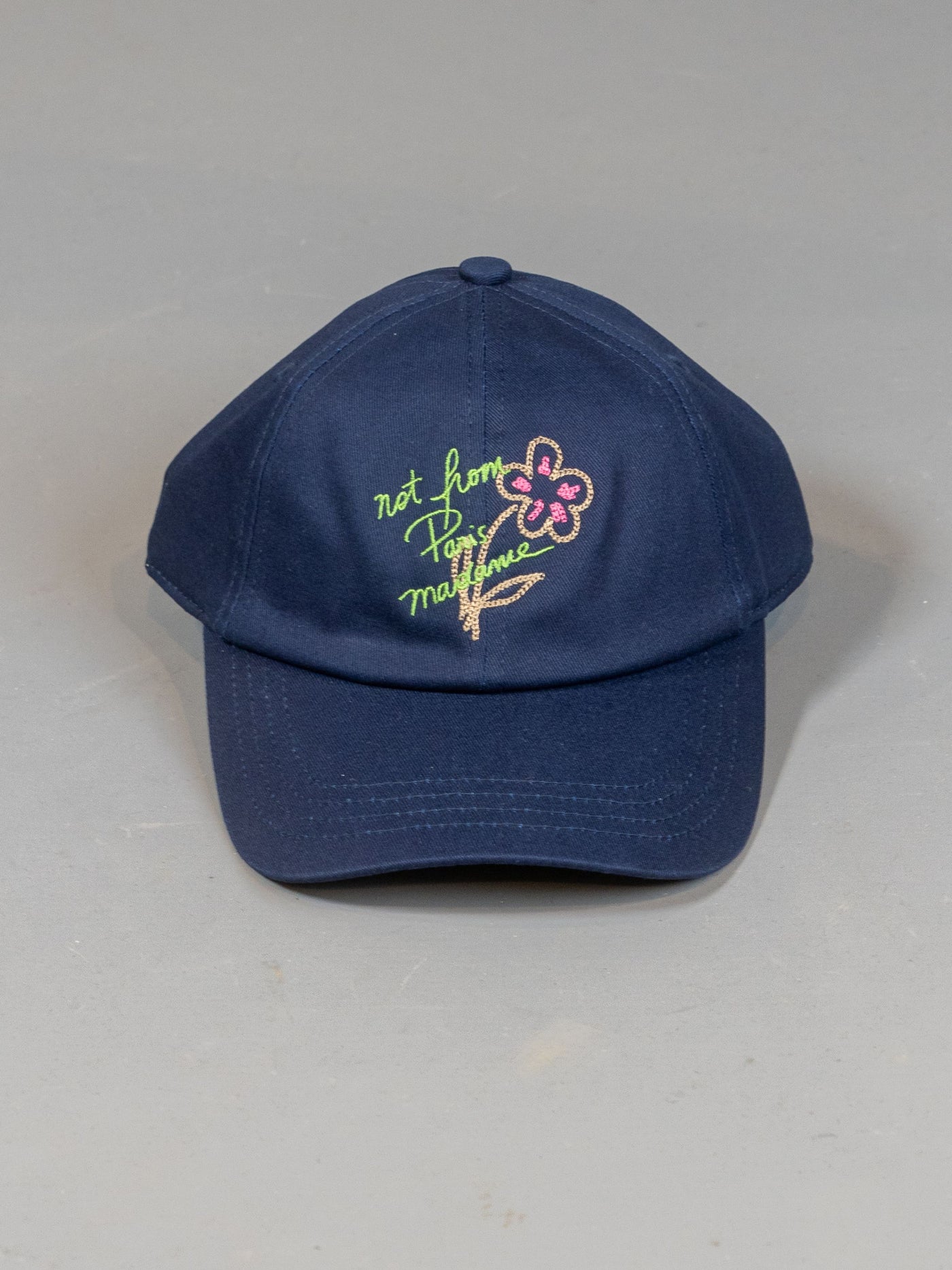 La Casquette Slogan Esquisse - Navy