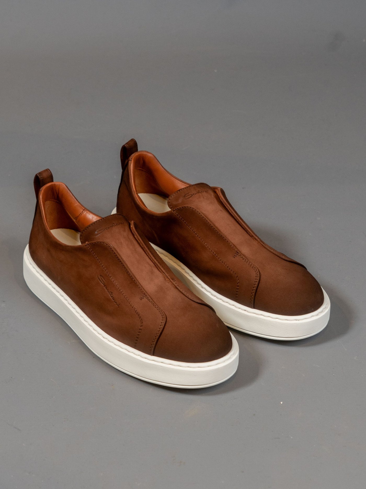 Victory Suede Slip-on Sneakers - Brun