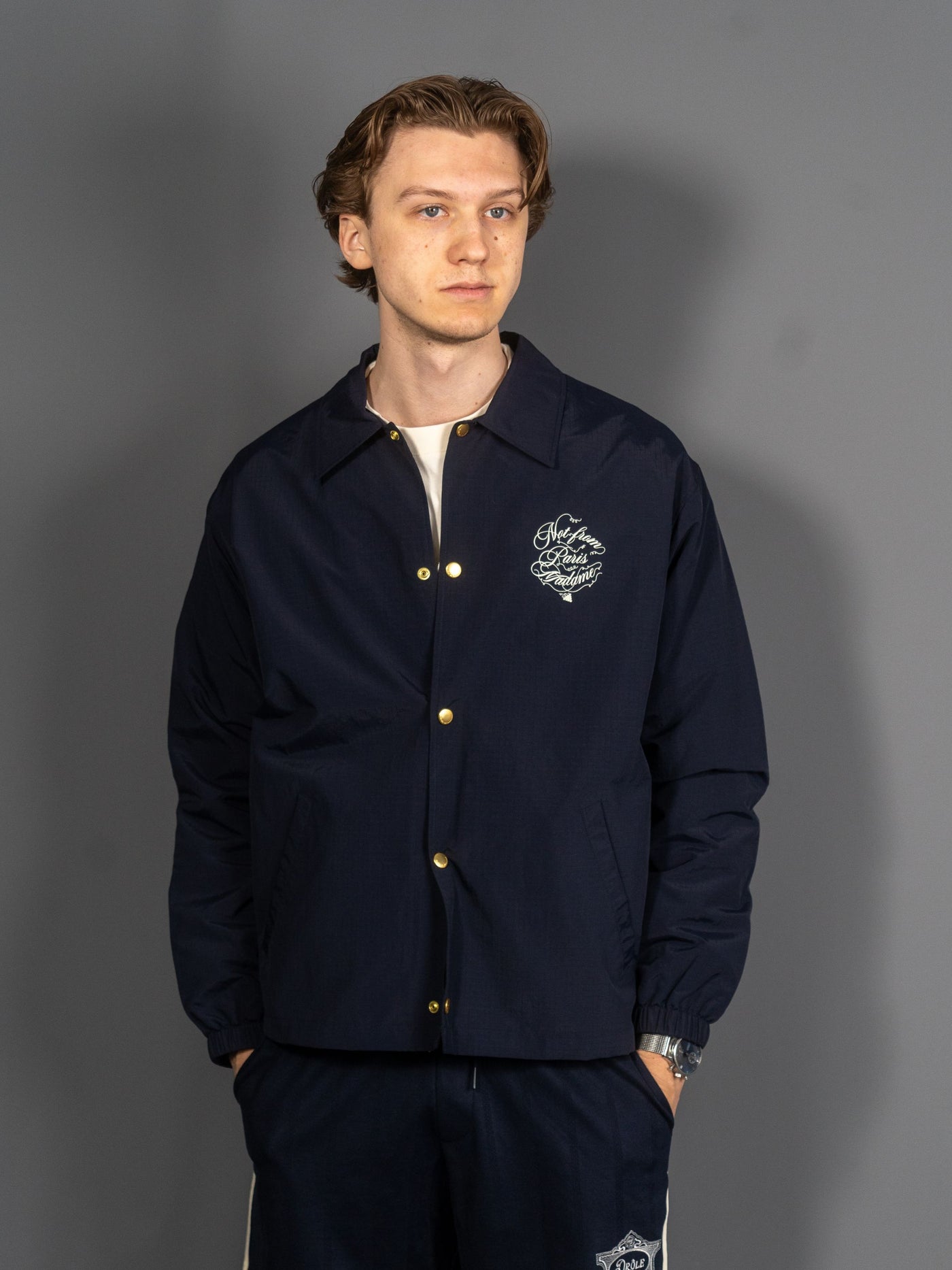 La Veste Slogan Vignes - Navy