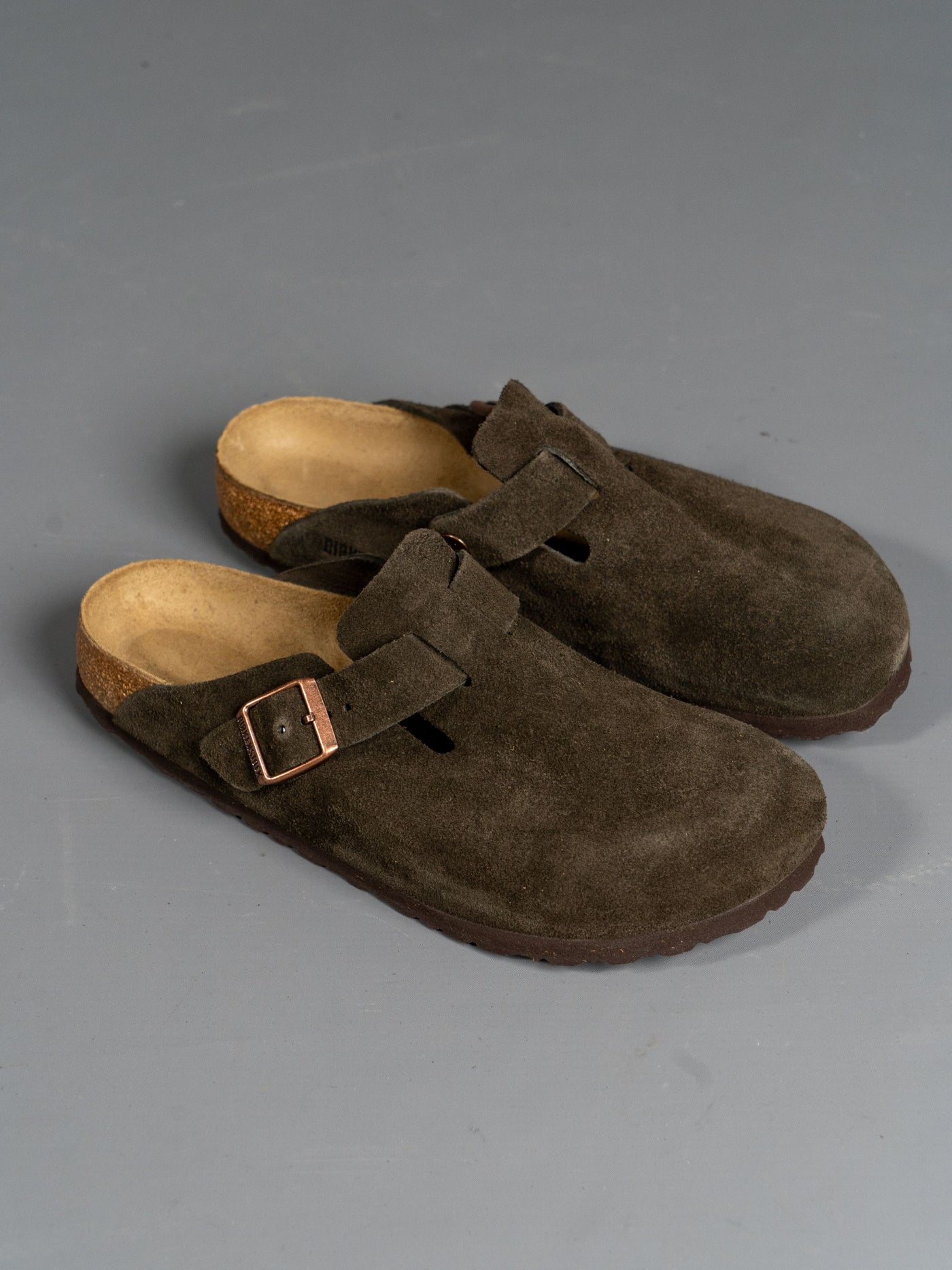 Boston Suede Leather - Mocca