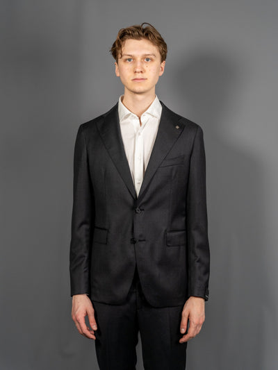 Wool Suit Blazer Super 110 - Mørkegrå