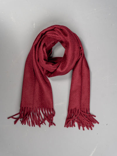 Cashmere Scarf - Burgundy