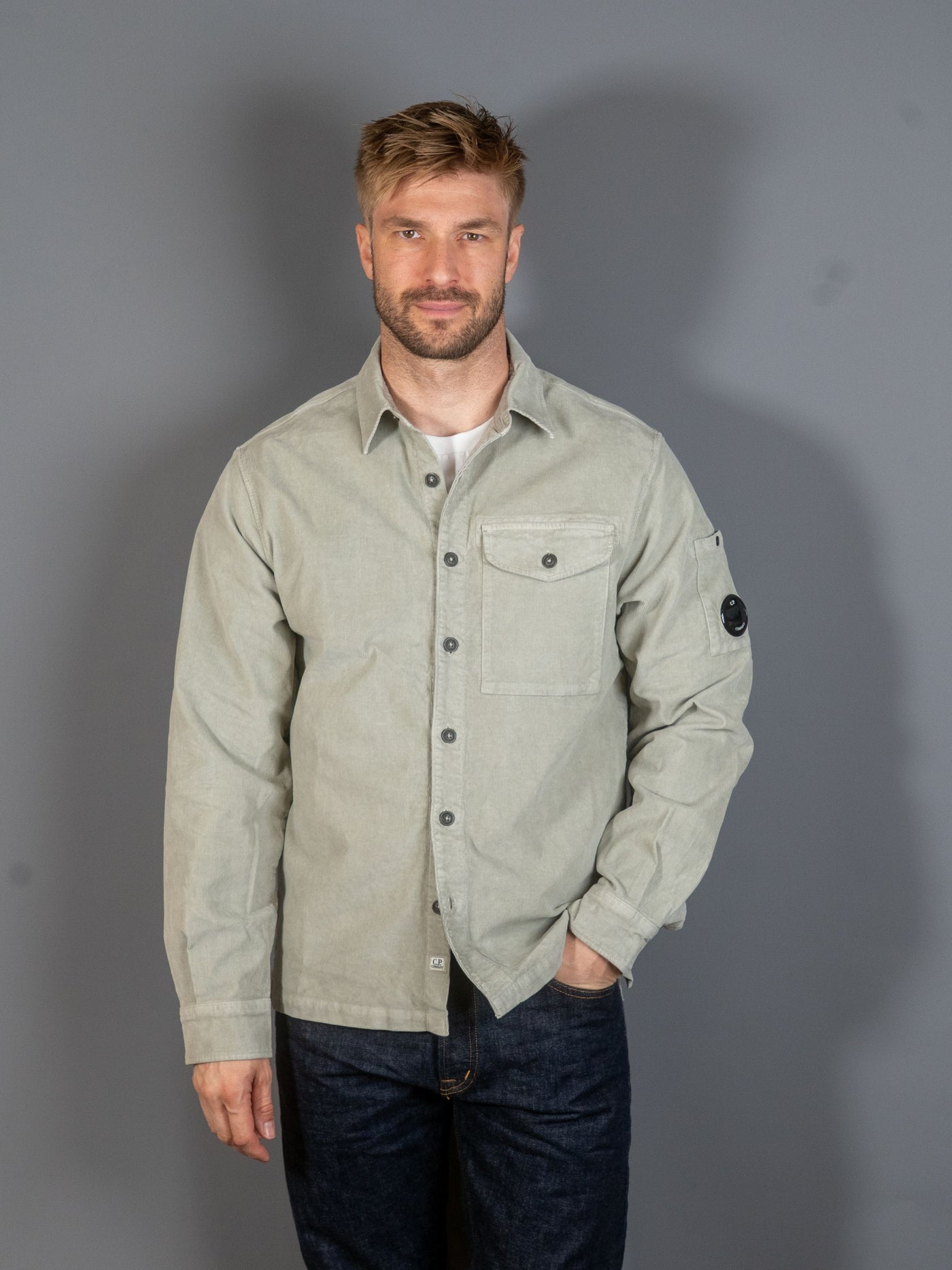 Shirt Longsleeve Corduroy - Sand