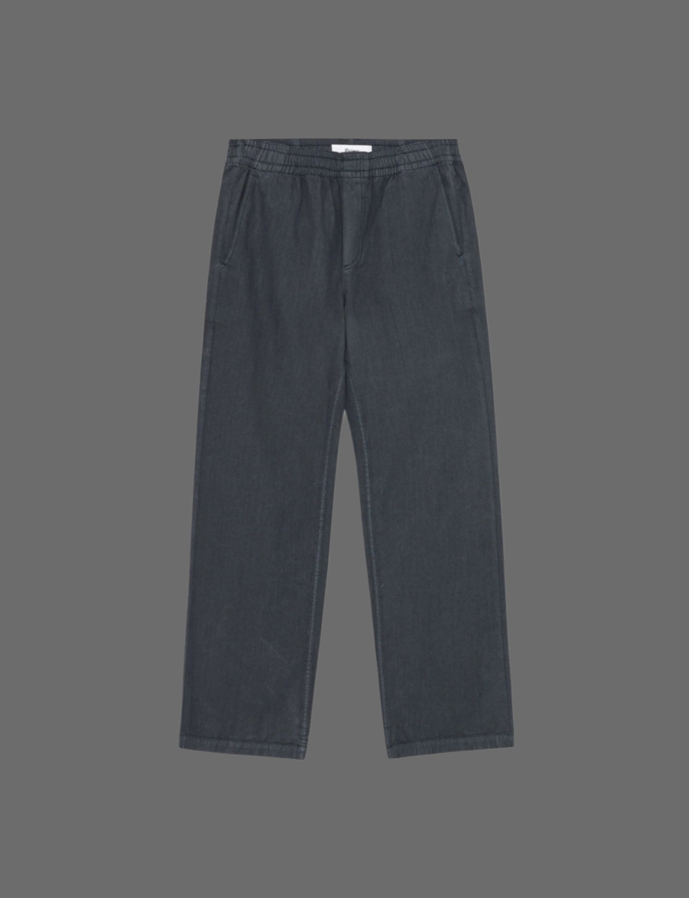 Lucien Herringbone Trousers - Sort