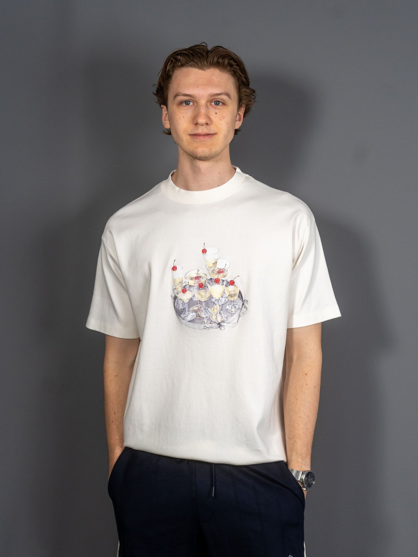 Le T-Shirt Cocktails - Off White