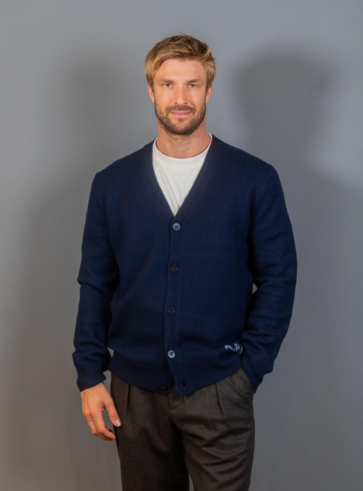 Cardigan Kenny - Navy