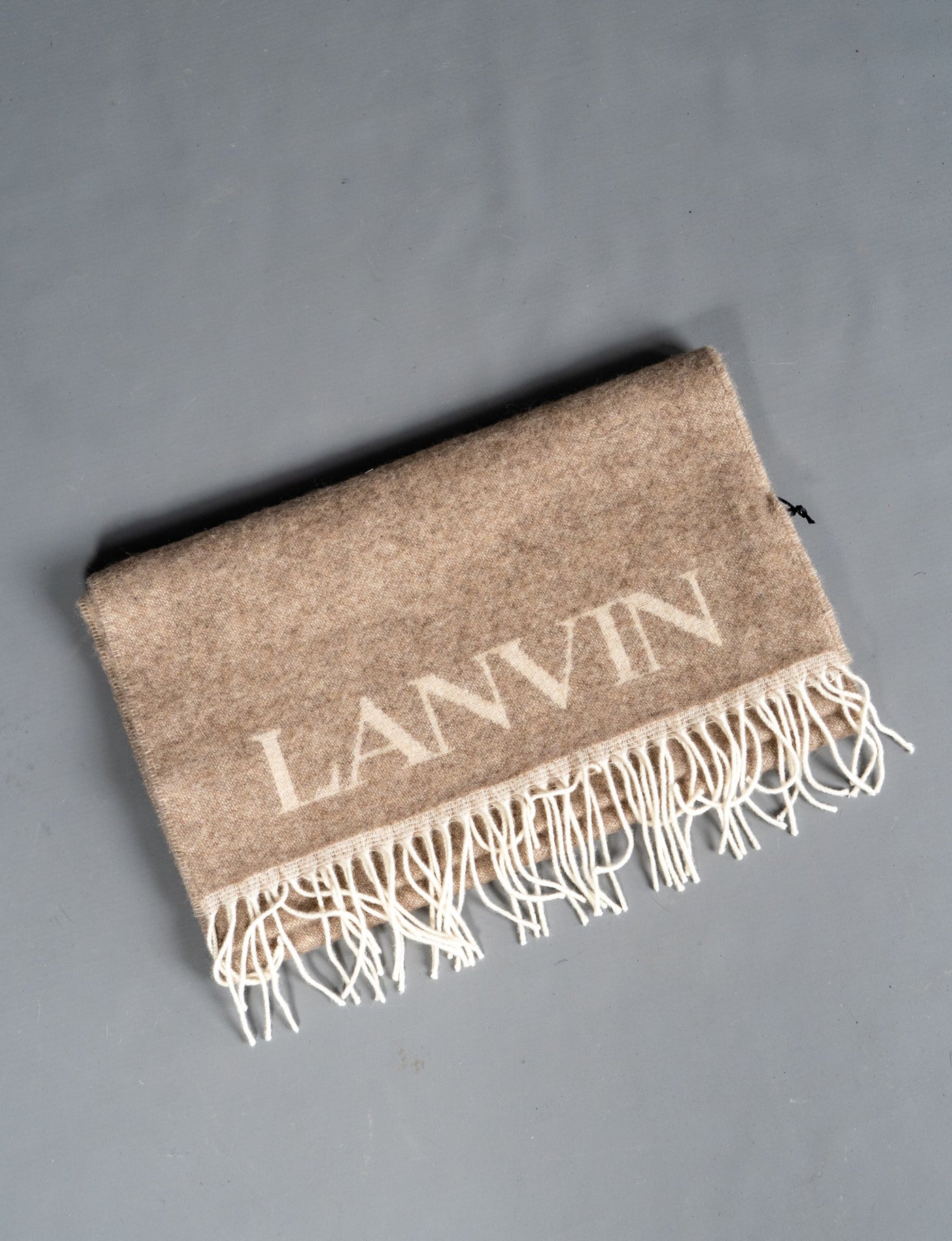 Cashmere Wool Scarf - Sand