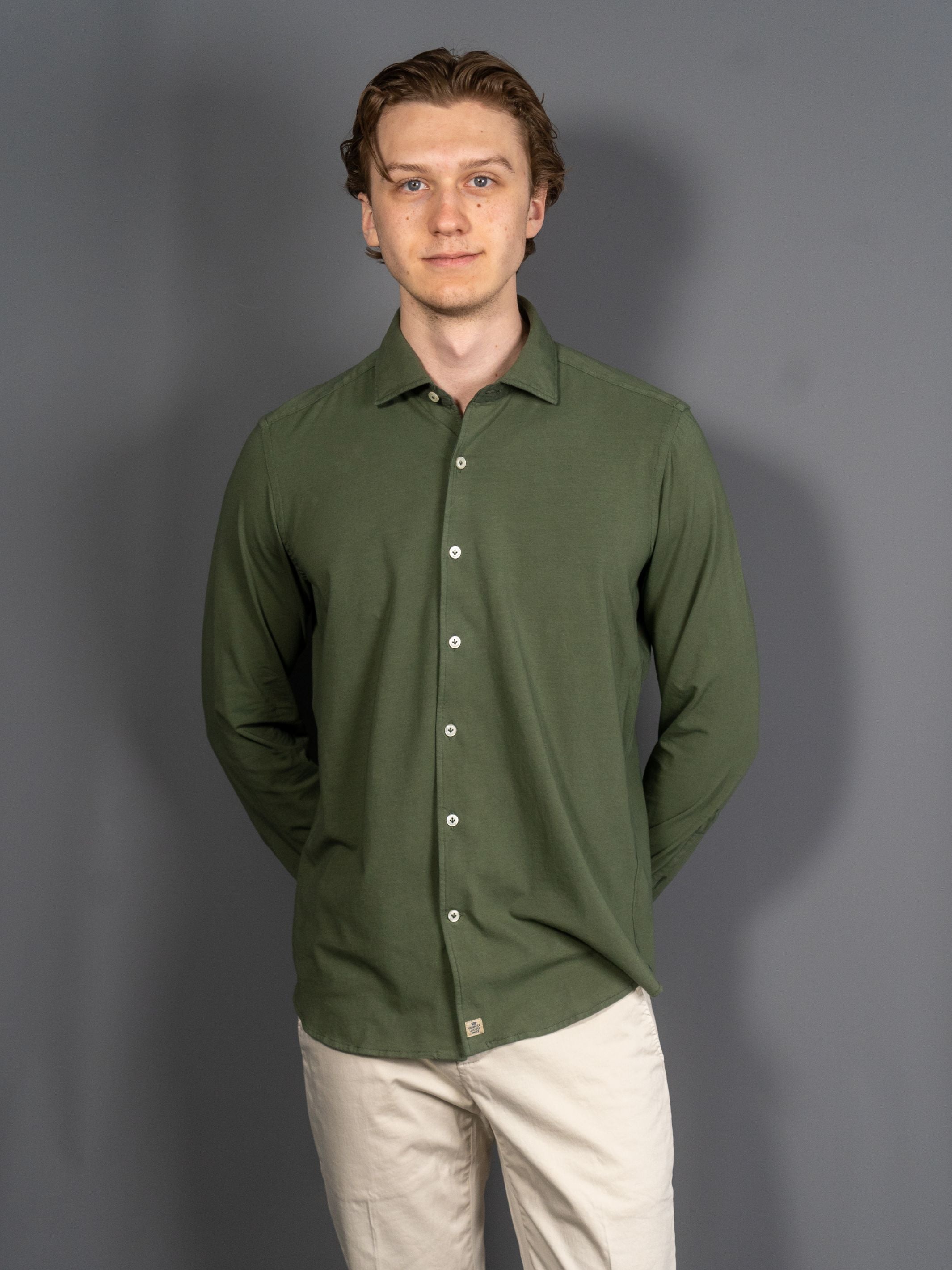 Jersey Luxury Shirt - Lysegrøn