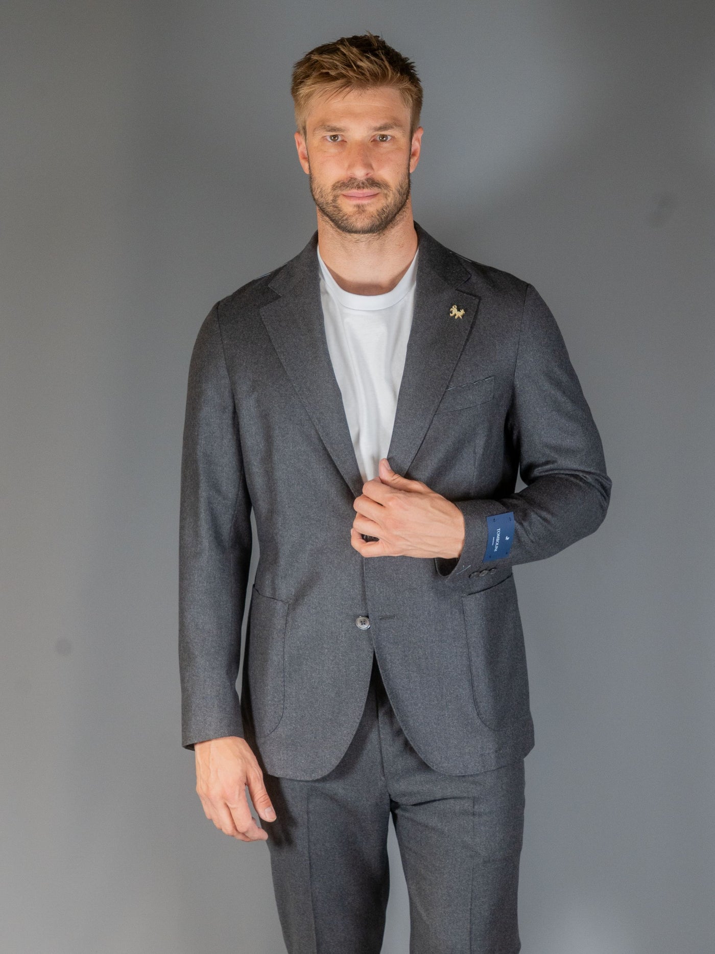 Flannel Blazer Zero Gravity - Grå
