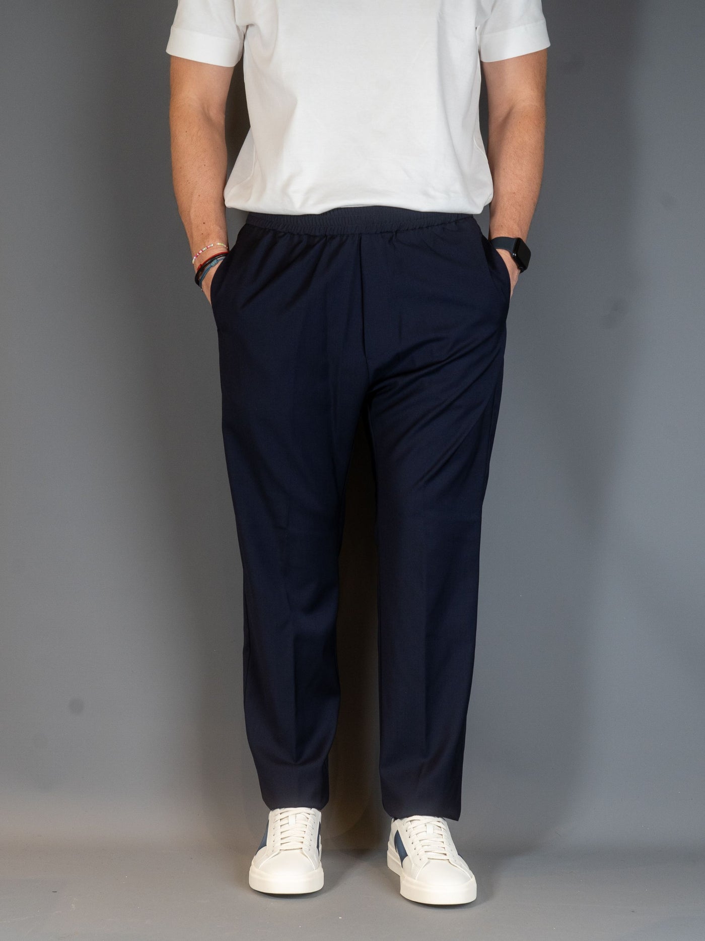 Trousers Bativoga Tropical Woven - Navy