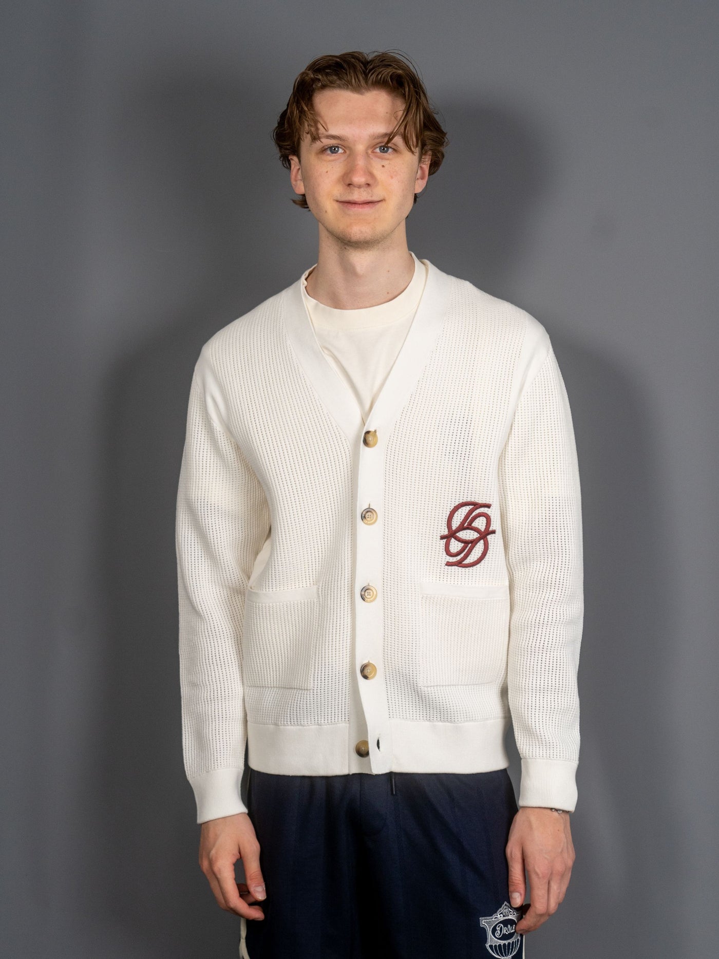 Le Cardigan Monogramme - Off White
