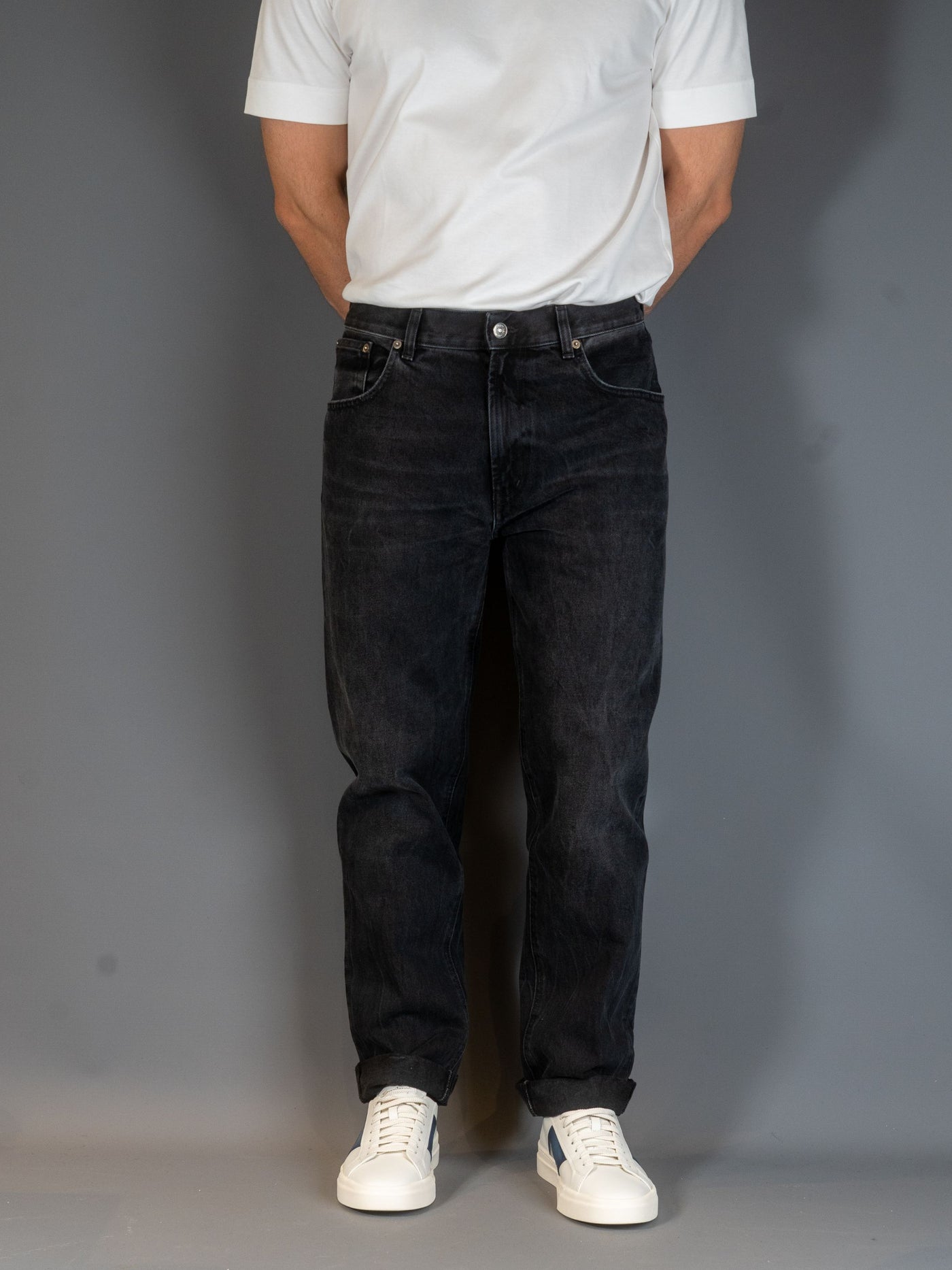 Ervin Loose Jeans LM8 - Sort