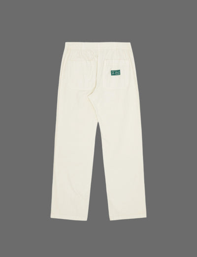 Lucien Herringbone Trousers - Off White