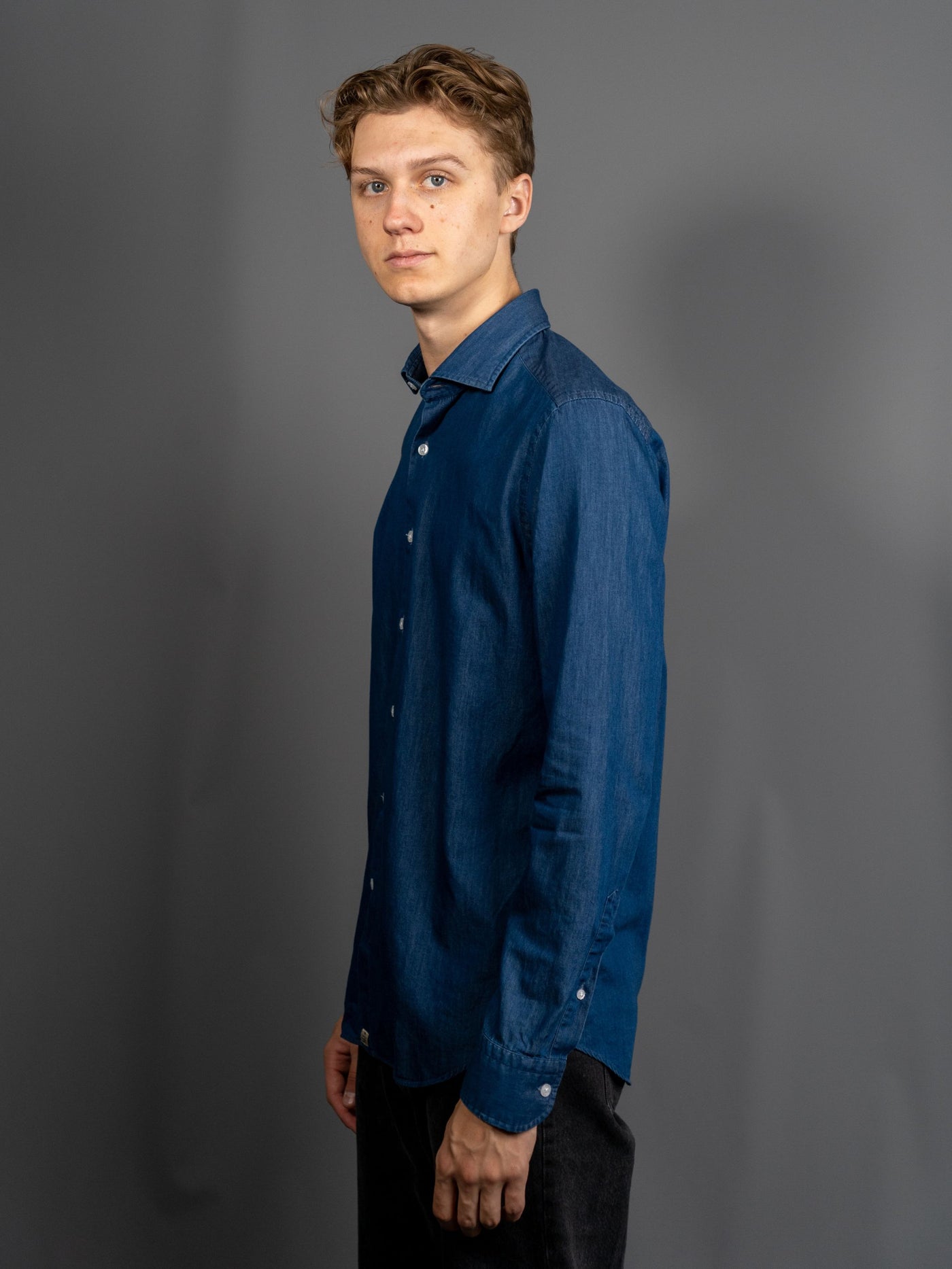 Denim Shirt - Blå