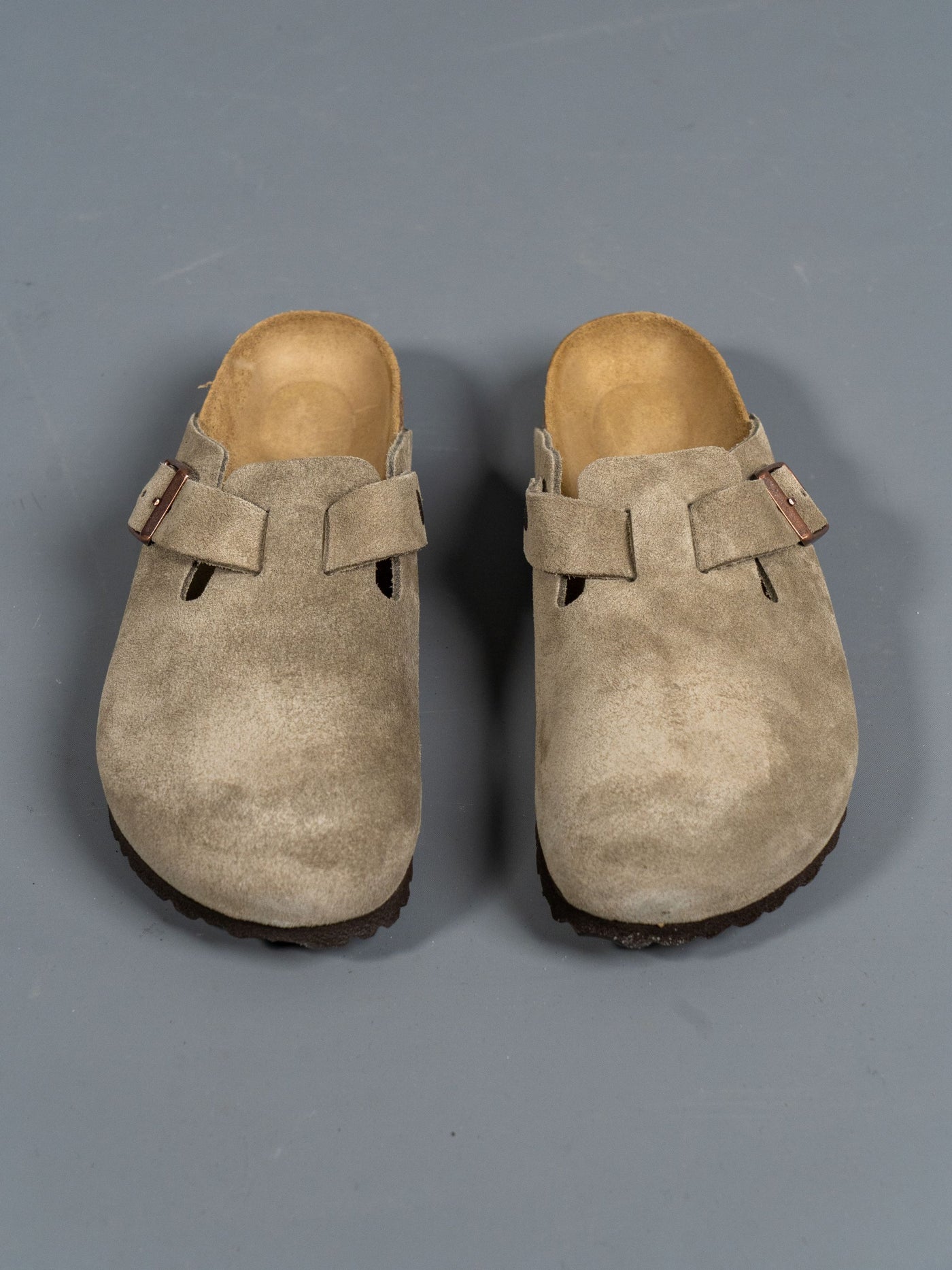Boston Suede Leather - Taupe