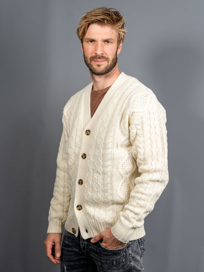 Le Cardigan Torsades - Cream