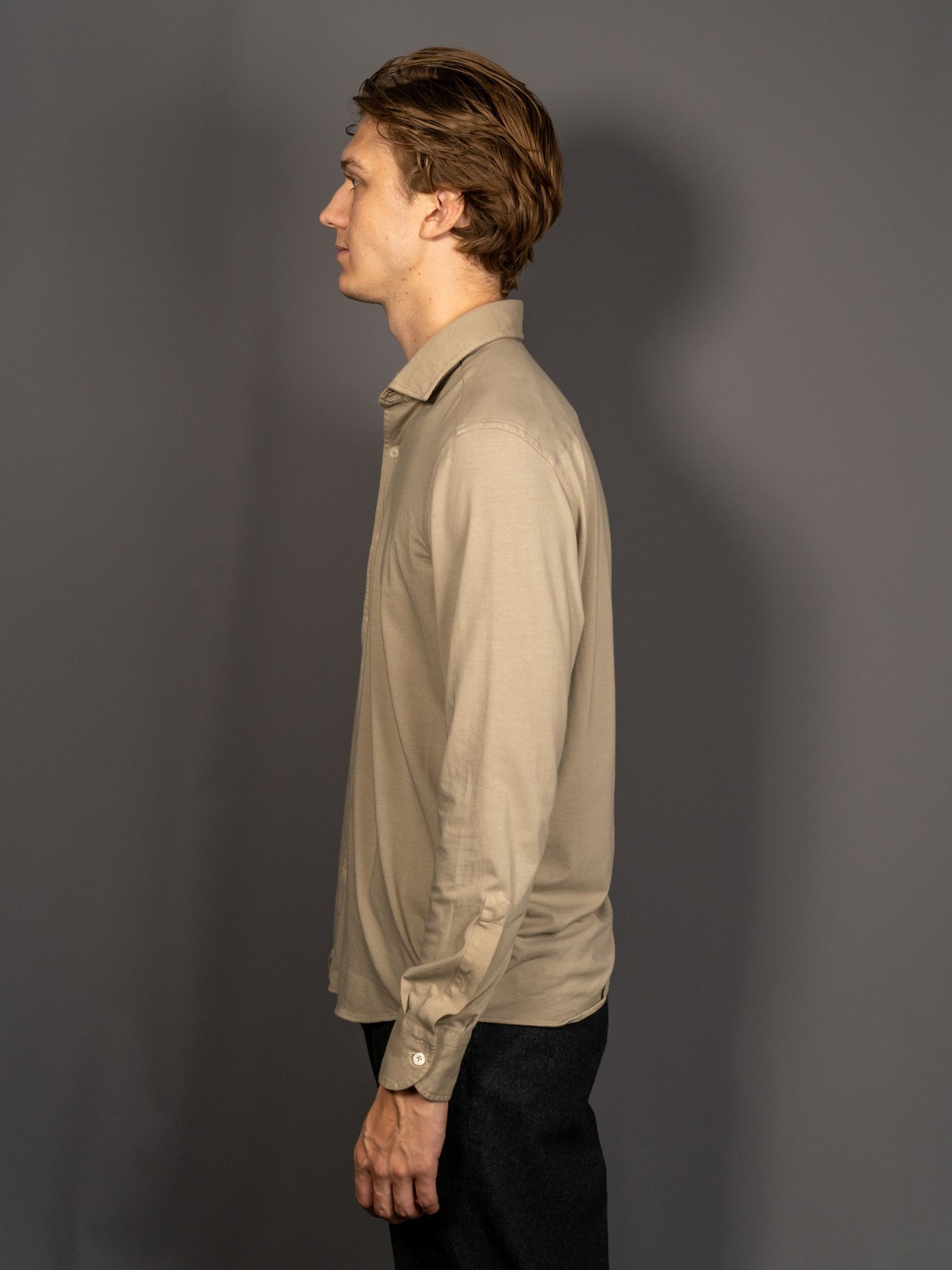 Jersey Luxury Shirt - Sand