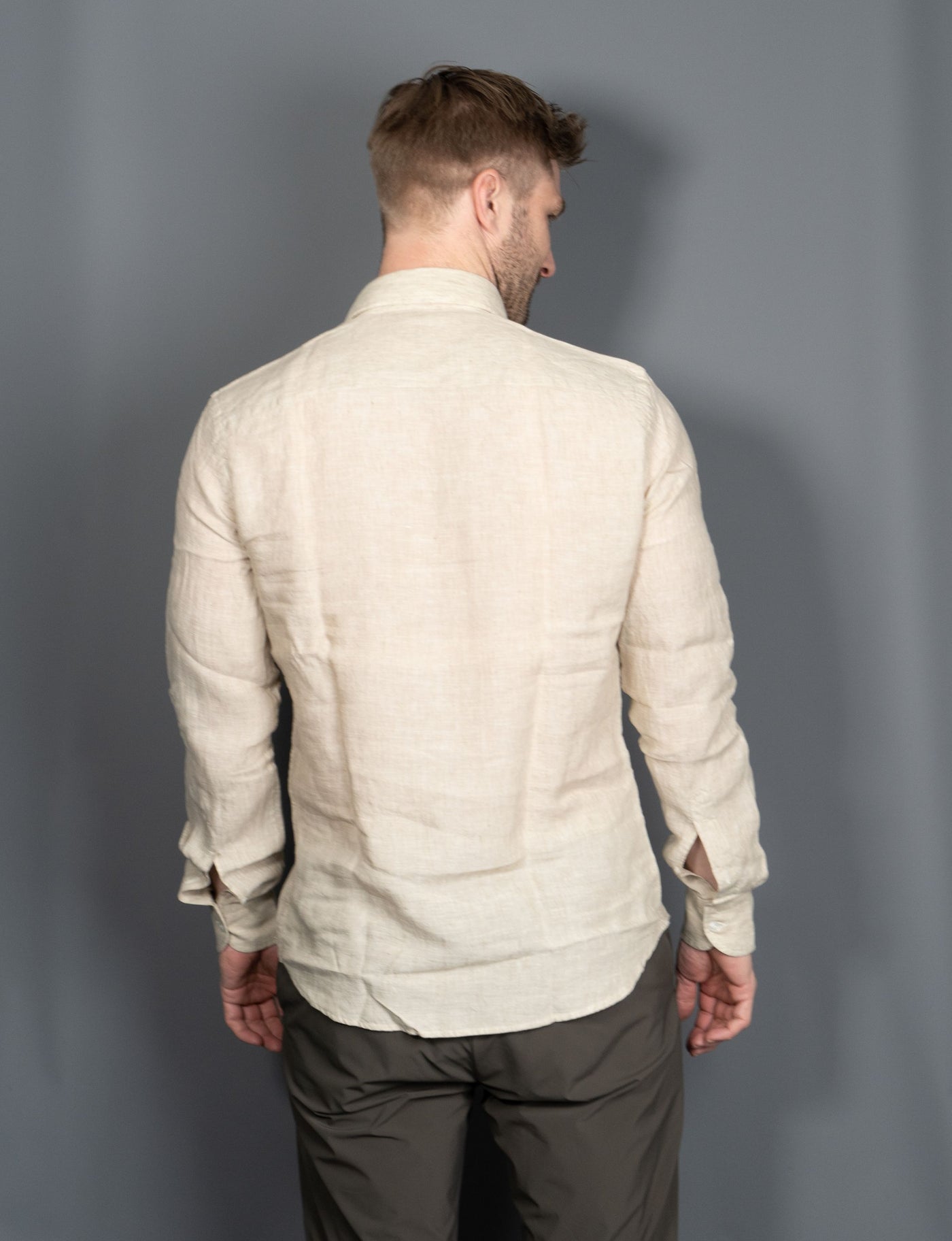 Linen Shirt - Beige