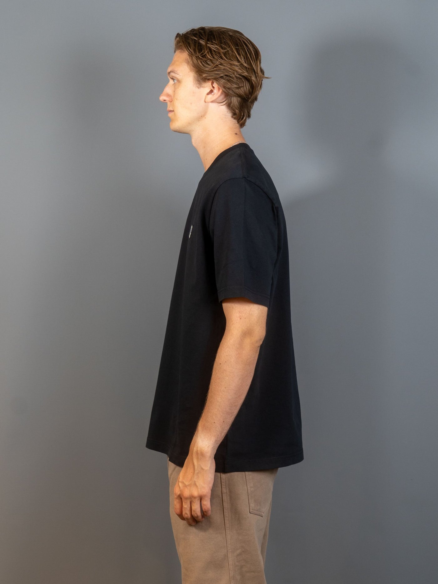 Bold Fox Head Patch Comfort T-shirt - Sort