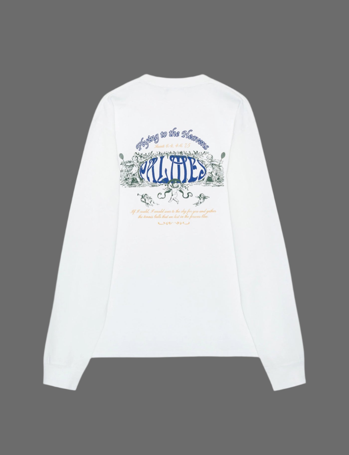 Angels LS T-Shirt - Hvid